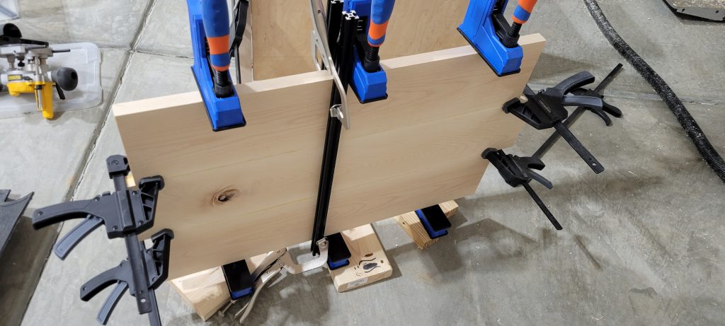 First drawers fitted into the case.